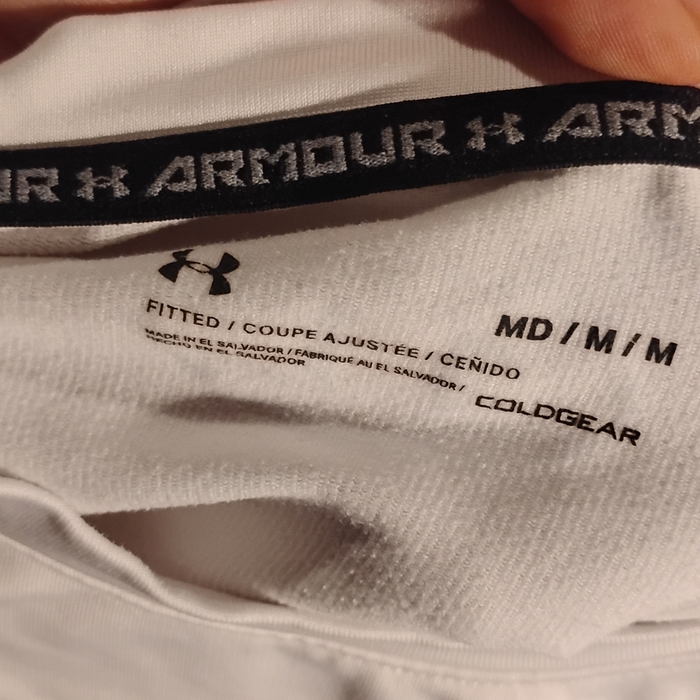 Under Armour Men's ColdGear White Undershirt